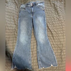 Maurices Light Blue Flare Jeans